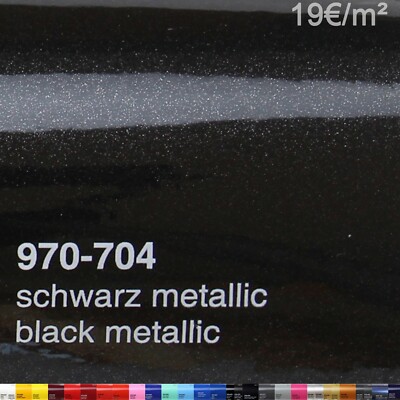 28 /m² Oracal 970RA Autofolie gegossen Rapid Air Folie Matt Glanz 0,5m x1,52m