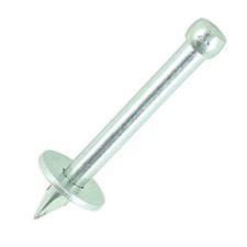 Image of Washered Masonry Nails 30mm Pack of 100