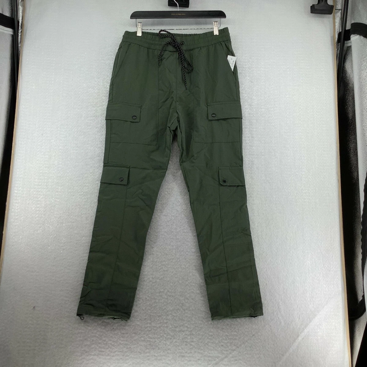 Cargo Pants Women Cute Pants Baggy Straight Wide Leg Pants with Pockets Y2k  Streetwear Army Green at Amazon Women's Clothing store