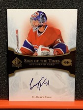 carey price sign of the times