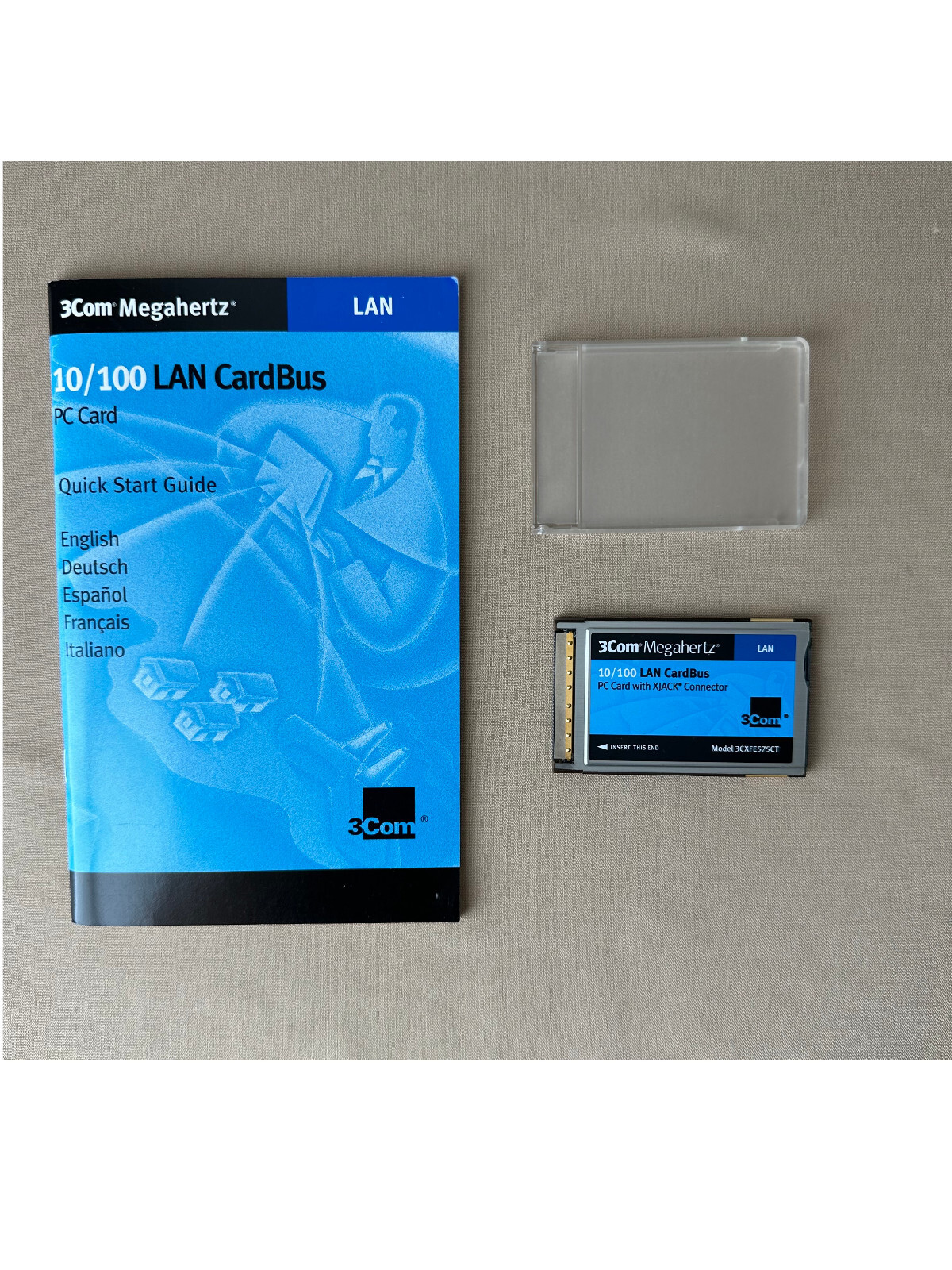 Megahertz LAN CardBus PCMCIA 10/100 3CXFE575CT Xjack connector eBay