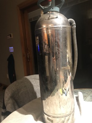 vintage Pyrene 2 1/2 gallon Pressurized Water Fire Extinguisher