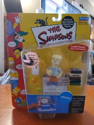 The Simpsons WENDELL World of Springfield Interactive Figure- Series 10 (2002)