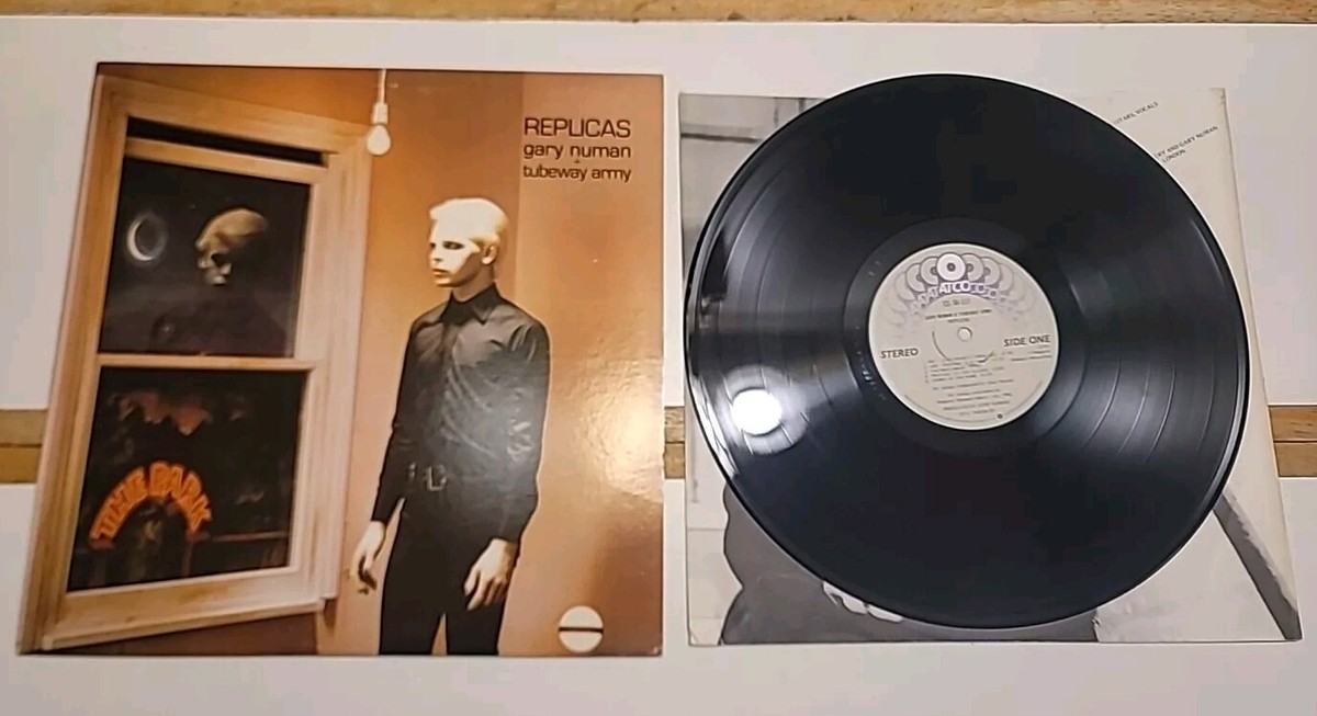 洋楽 REPLICAS gary numan + tubeway army vinyl Gary Numan Tubeway Army Replicas Vinyl LP Record Album PROMO