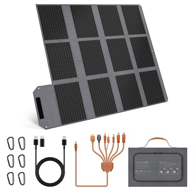 Faltbar solarpanel 120W 80W USB Solarmodul Solarladegerät für Handy Power Bank