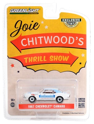 2022 GreenLight *JOIE CHITWOOD THRILL SHOW* 1967 Chevrolet Camaro *NIP*