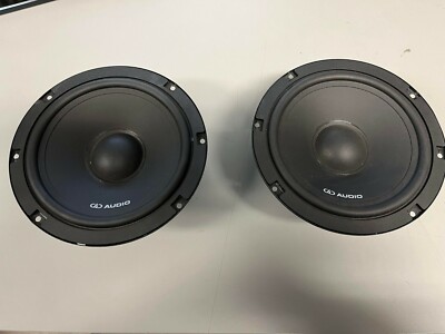 DD Audio Digital Designs EC6.5 6.5'' Midrange Speakers EXCELLENT CONDITION