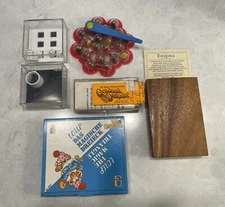 Brain Teaser Puzzles - (Vintage -Lot of 6)