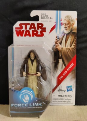 HASBRO OBI-WAN KENOBI Star Wars The Last Jedi 2017 Figure FORCE LINK