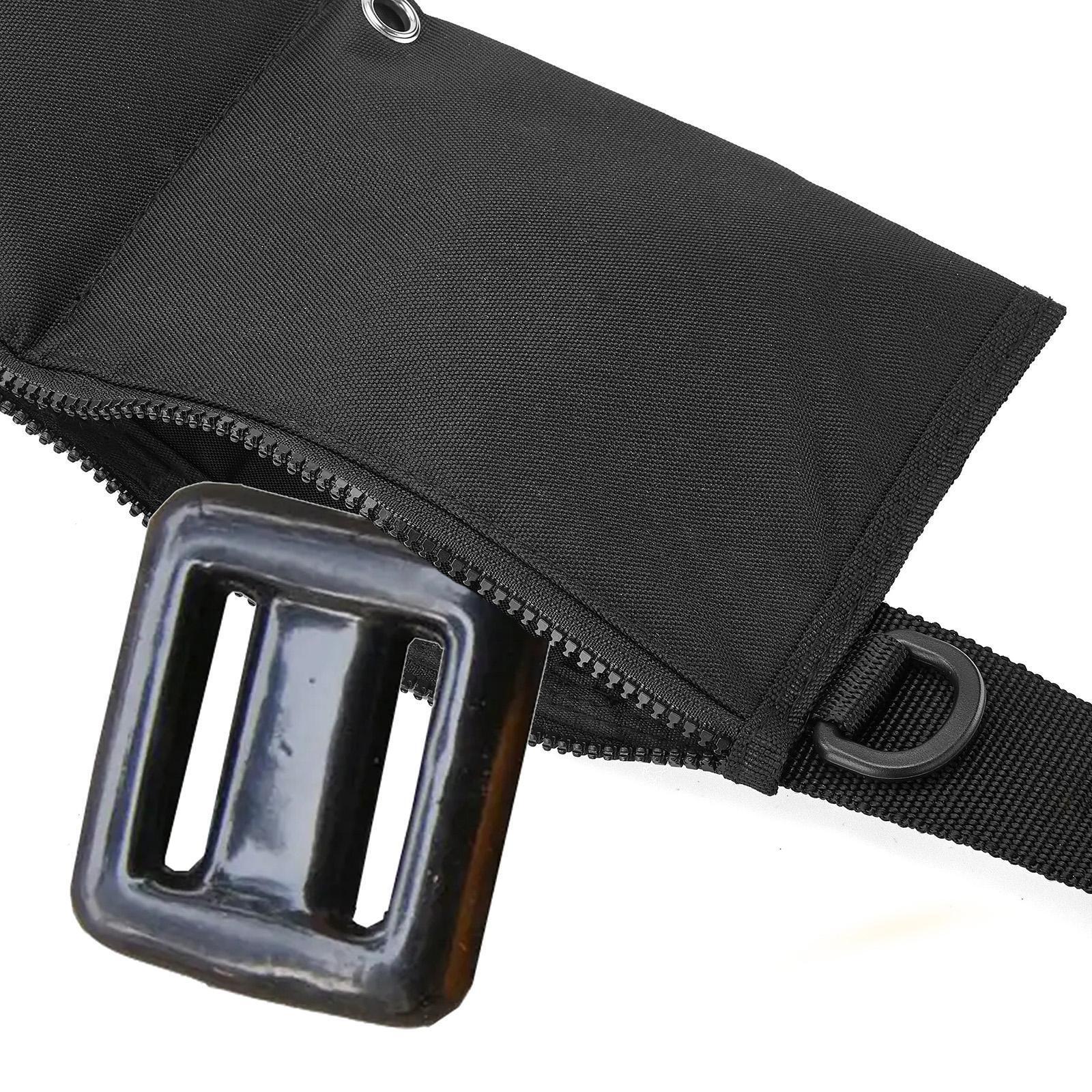 Snorkeling bing Weight Pouch Belt Quick Release Buckle Dive Weight