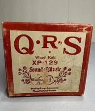 QRS Vintage Player Piano Roll Sound Of Music XP-129  7 Musical Selections