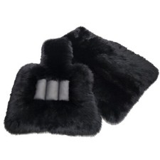 Genuine Sheepskin Floor Mats fits Rolls Royce Wraith Black Badge 2014 - 2021