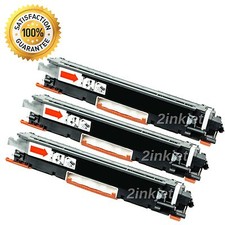 3pk CF350A Black Compatible Toner cartridge For 130A LaserJet MFP M176n M177fw