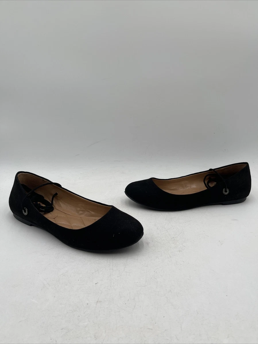 Escarpins Plats Jessica Simpson Modèle Zuka2, Taille 37 (US 7), Bleu, Cuir - Occasion
