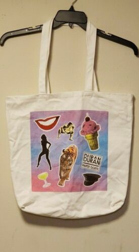 Duran Duran Paper Gods Tour VIP Item Canvas Tote Bag NEW