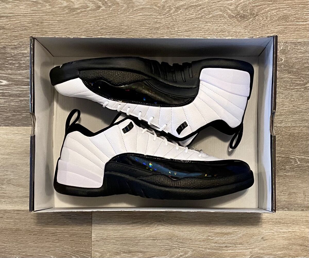 Nike Air Jordan 12 Low GC '25 Years In China' White Black Nike Air Jordan 12 Low GC '25 Years In China' White Black