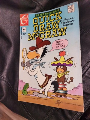 Quick Draw McGraw #7 1971-Charlton-Hanna- Barbera TV cartoon-20¢ cover price-...