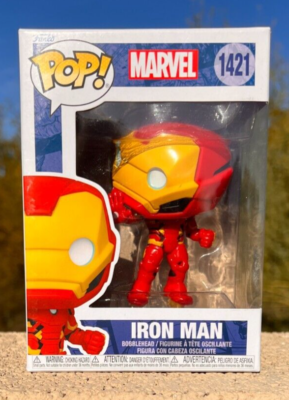 Funko Pop Marvel 1421 Iron Man - Game Games - A Loja Mais POP do Brasil