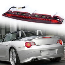 For BMW Z4 E85 2002-2008 LED Trunk 3rd Third Brake Stop Rear Tail Light Red Lens