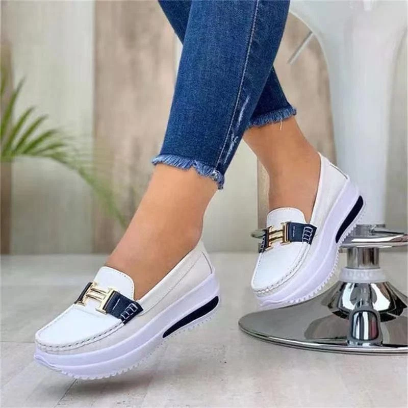 Zapatillas Para Mujer C modas Con Plataforma Zapatos De Deporte