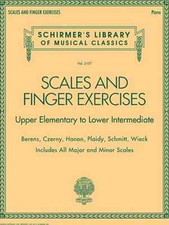 Scales and Finger Exercises - Upper Elementary to Lower Intermediate Piano