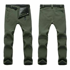 Mens Warm Winter Trousers Working Hiking Tactical Waterproof Warm Winter Pants