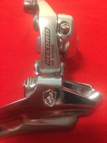 Beautiful Campagnolo Record Front Derailleur 10 Speed Triple 32mm Lightly Used! - Picture 8 of 10