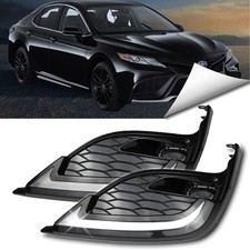LED Front Bumper Fog Light Switchback White Daytime Running Light Amber Turn ...