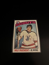 Wilf Paiement 1976 Topps Hockey NM-MT Scouts 37