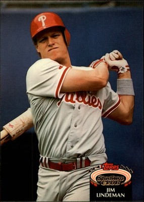1992 Stadium Club #893 Jim Lindeman - BB