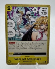 Paper Art Afterimage OP13-115 Carrying On His Will One Piece