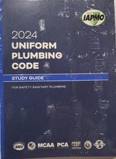 2024 uniform plumbing code study guide