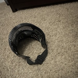 Paintball Full Face Mask Goggles w/ Clear Lens, Black Camo, Adult One Size