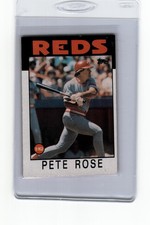 1986 Topps #1 Pete Rose