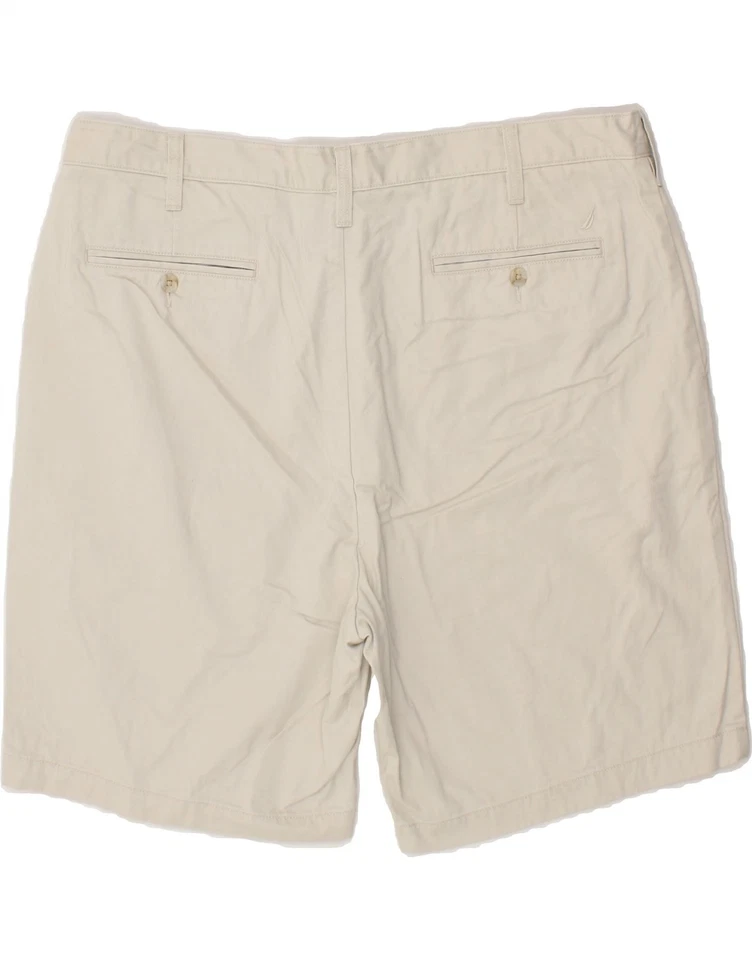 NAUTICA Mens The Deck Pant Classic Fit Chino Shorts W40 XL Beige Cotton CA92 - Image 2 of 3