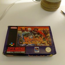 Equinox Super Nintendo SNES Game UKV PAL - Boxed manual 