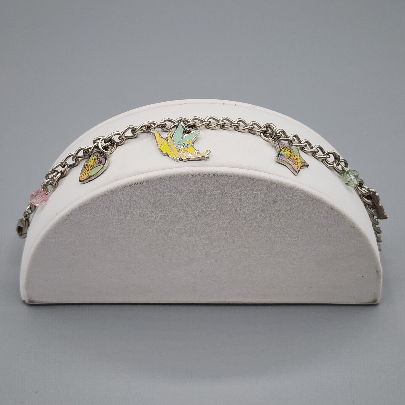 Genuine Signed DISNEY TINKERBELL PIXIE SILVER TON… - image 4