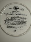 RARE Lynn Kaatz for Knowles "Caught in the Act-the Golden Retriever" 1987 Plate — photo 3
