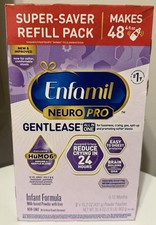 ENFAMIL NeuroPRO GENTLEASE Baby Formula 2 15.2oz Powder Pouches 30.4oz