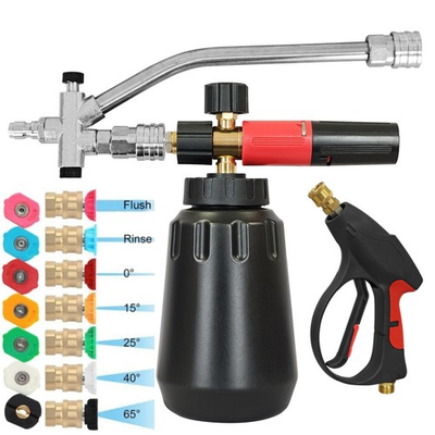 #ad Kit High Pressure Washer Gun Car Wash Soap Lance Cannon Spray Bottle Snow Foam $41.99