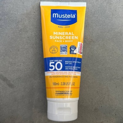 Mustela Baby Mineral Sunscreen Lotion SPF 50 - Face & Body *09/25*