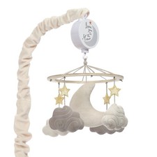 Lambs  Ivy Goodnight Moon Musical Baby Crib Mobile Soother Toy - Stars/Clouds
