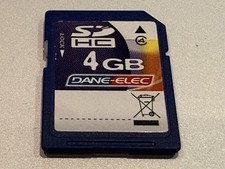 Dane-Elec 4GB SDHC SD Memory Card: Tested & Tracked Post