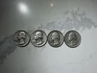 Silver Washington Quarters  1932-1964 Lot Of Four (4)