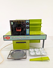 Vintage 1973 Kenner Betty Crocker Easy-Bake Oven Cat 1370 Powers On with Pans