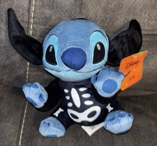 Disney Stitch   Halloween Skeleton Costume 8  Plush - Brand NWT 