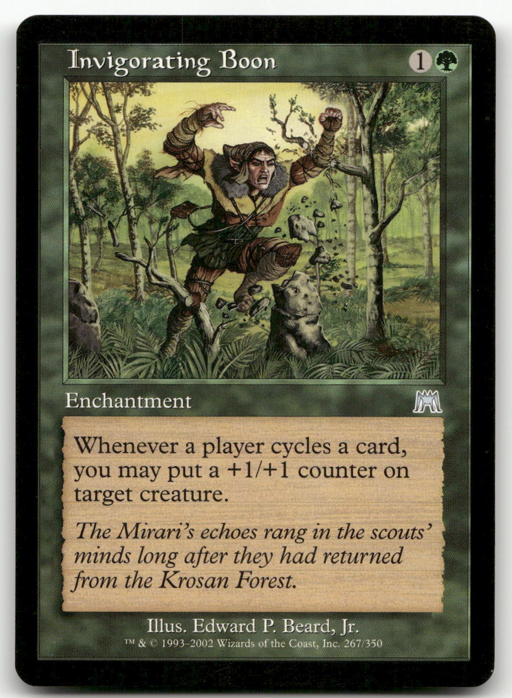 Invigorating Boon #267 (NM) Onslaught ONS Magic MTG