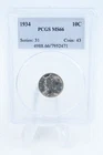 1934-P PCGS MS66 Mercury Dime Business Strike 10C