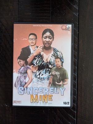 Sincerely Mine 1 & 2 DVD Out of Print RARE Nigeria English 2011 OOP