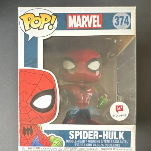 Funko Pop! Vinyl Marvel 6” Spider-Hulk #374 Walgreens Exclusive BH Figure